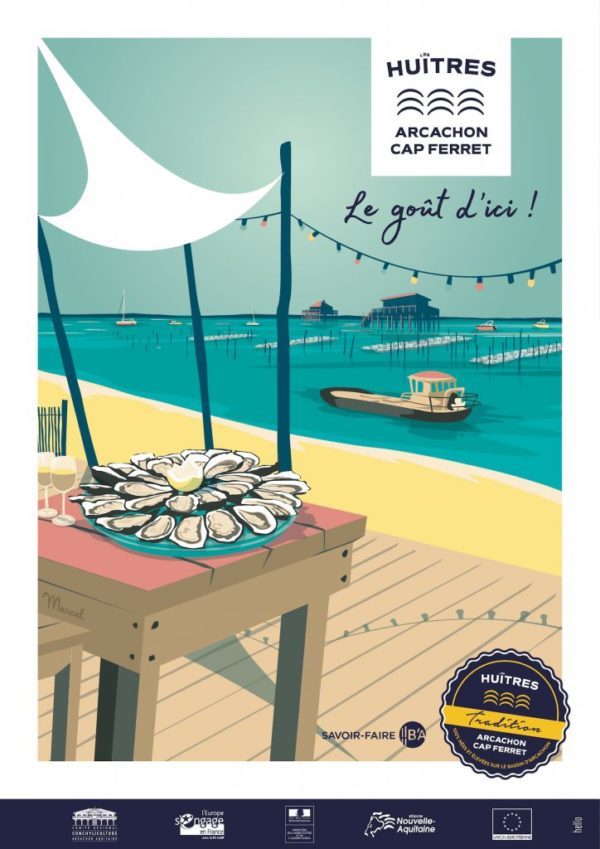 Huîtres Arcachon Cap Ferret