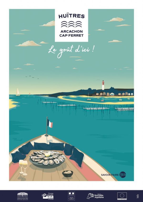 Huîtres Arcachon Cap Ferret