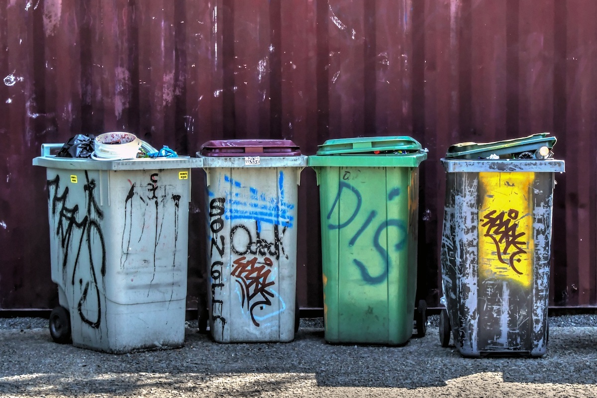 Poubelles ©christels CC0 Pixabay