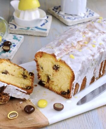 Cake au citron confit et aux 2 chocolats de François Doucet
