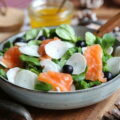 Salade hivernale au saumon fumé