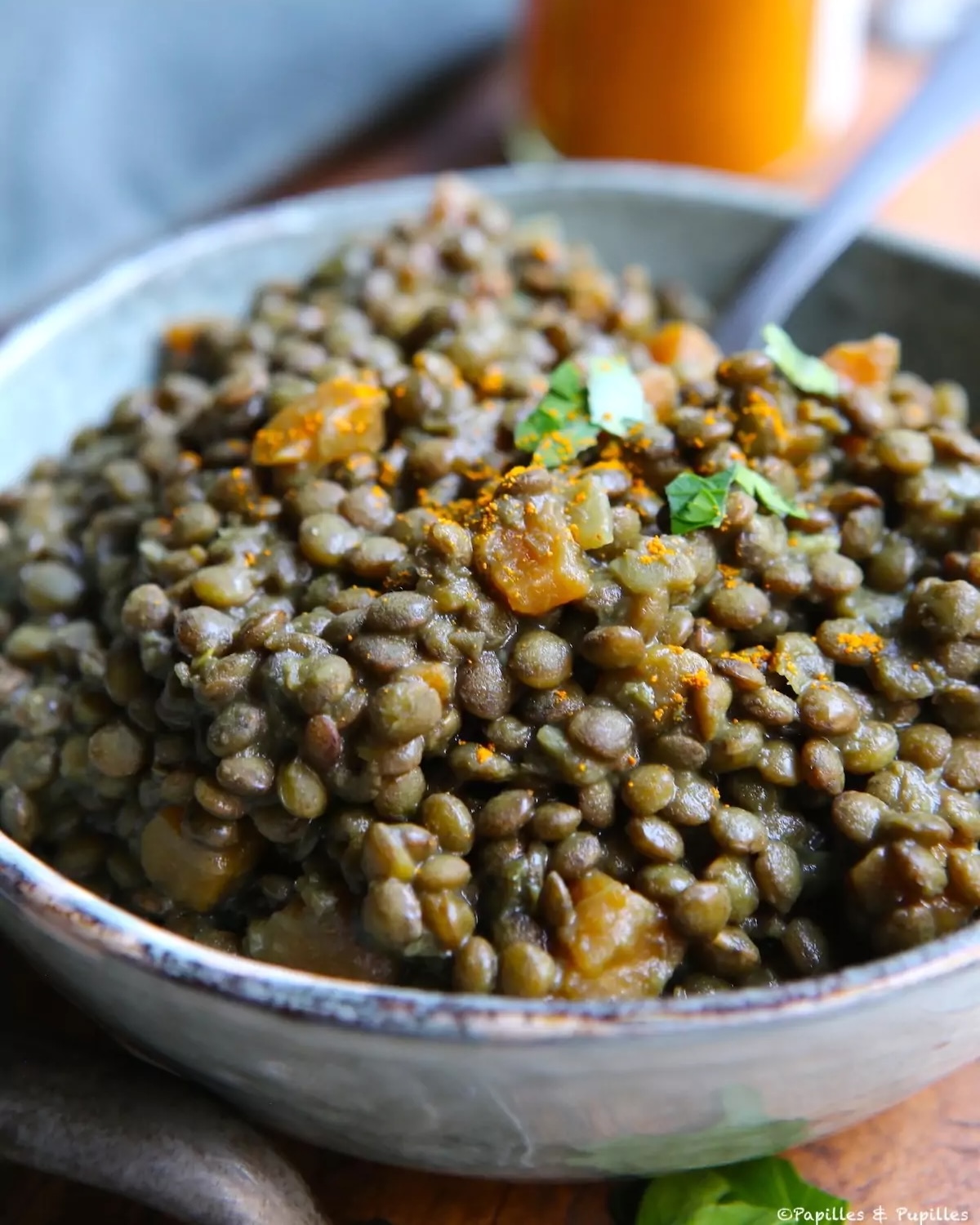 Lentilles aux saveurs réunionnaises