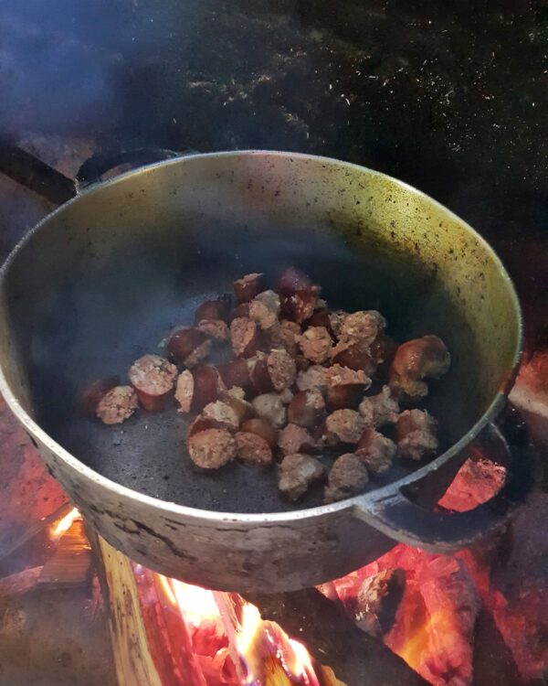 Saucisses boucanées