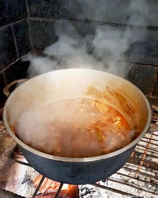 Préparation du cari massalé