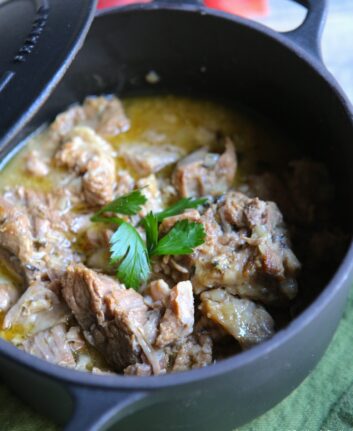 Sauté de veau à l'orange