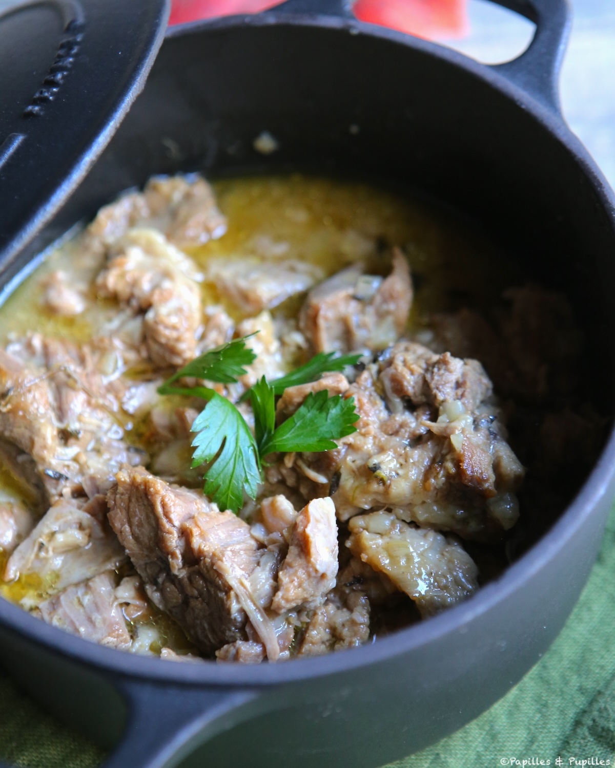 Sauté de veau à l'orange