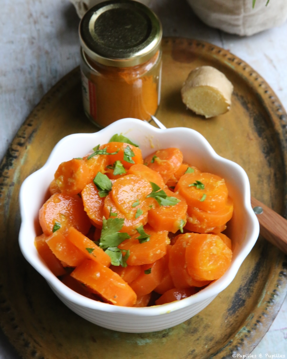 Carottes aux épices douces