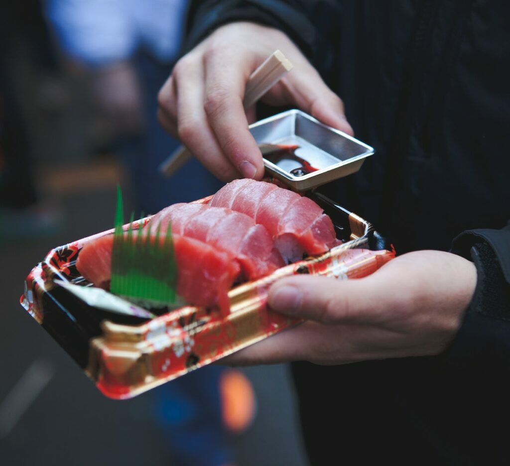 Sashimi ©Photo by Jonathan Forage on Unsplash