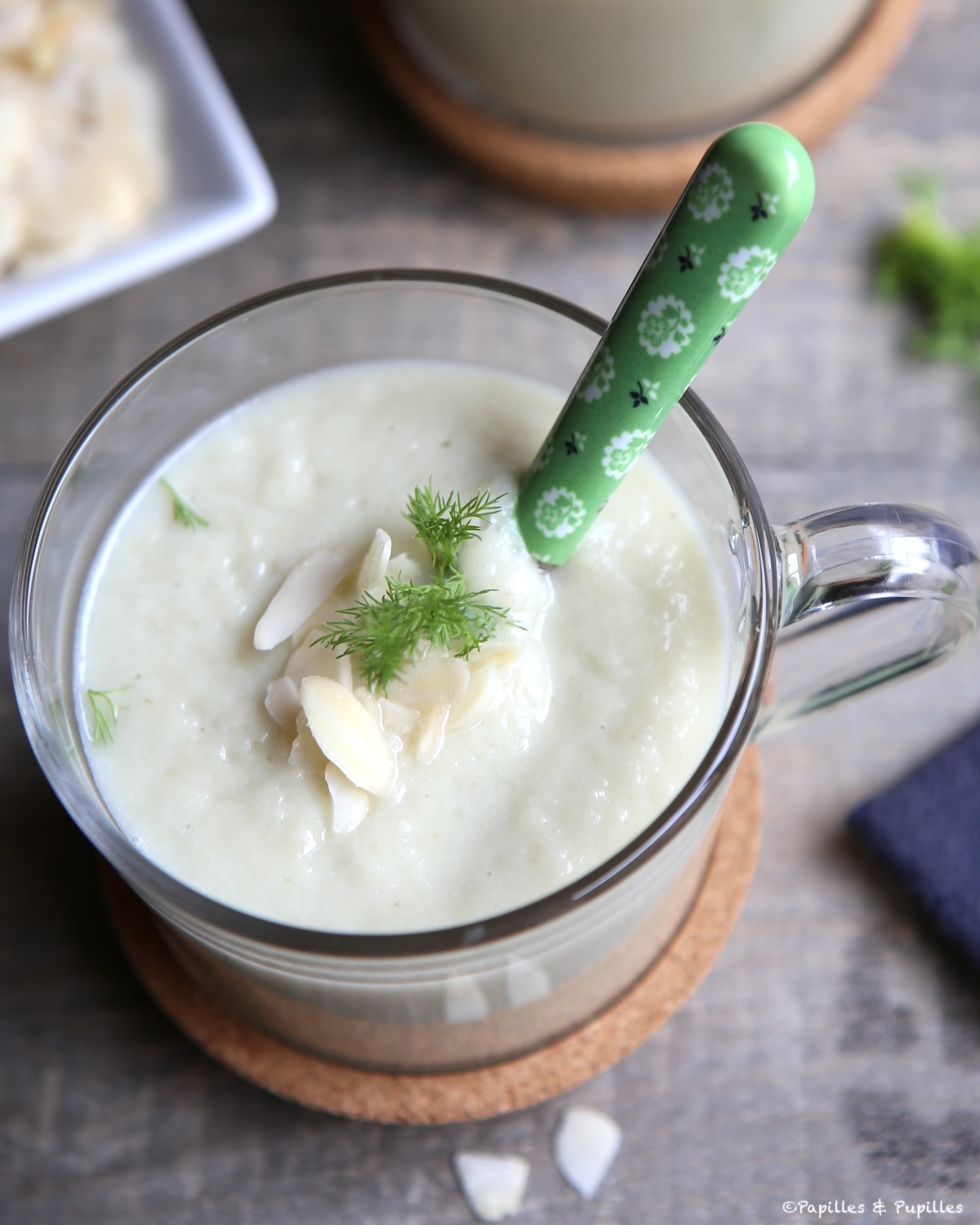 Veloute de fenouil aux amandes
