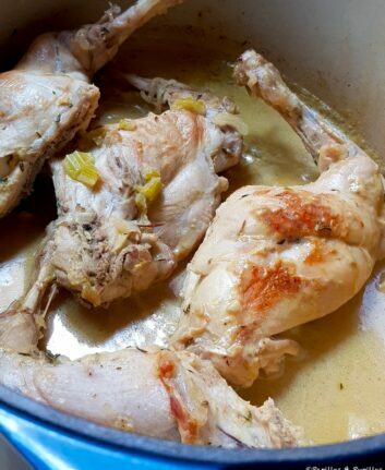 Cuisses de lapin à la moutarde