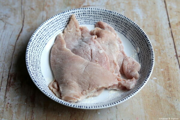 Escalopes farinées