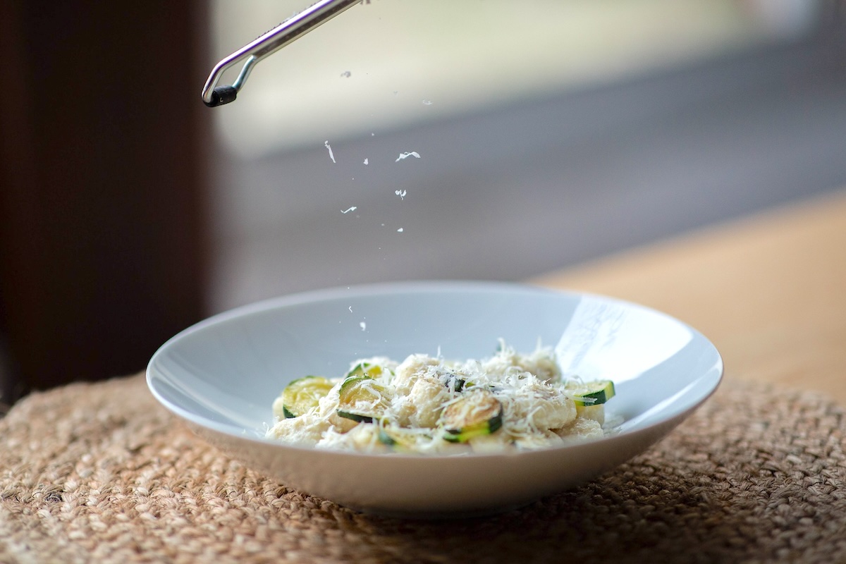 Gnocchis au crottin de Chavignol