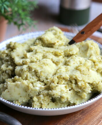 Purée de brocolis et de pommes de terre