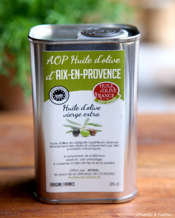 Huile d'olive AOP Aix en Provence