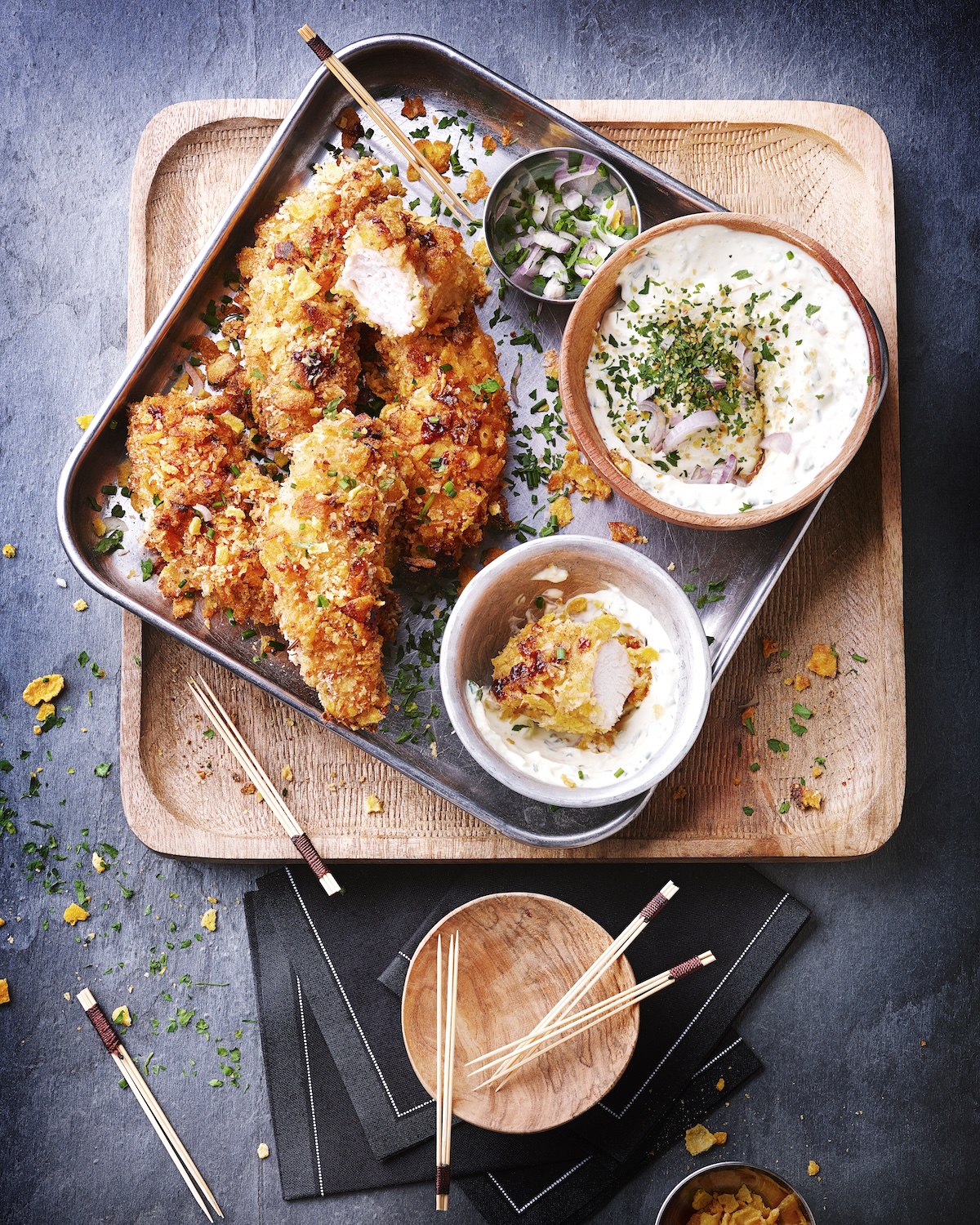 Filets de lapin sauce Ranch