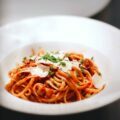 Spaghettis sauce tomate