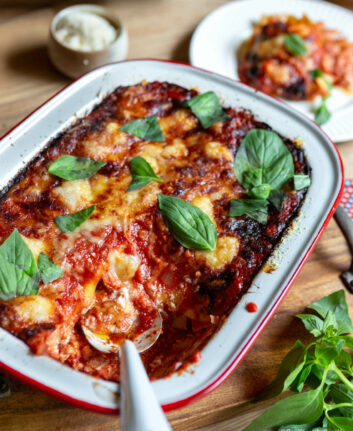 Lasagnes jambon cru - ricotta