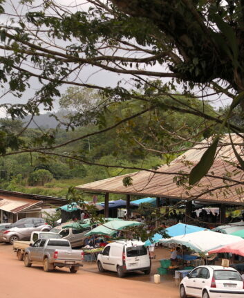 Le marché de Cacao, Guyane