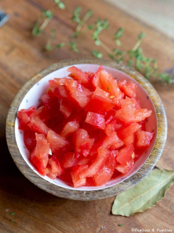 Tomates concassés