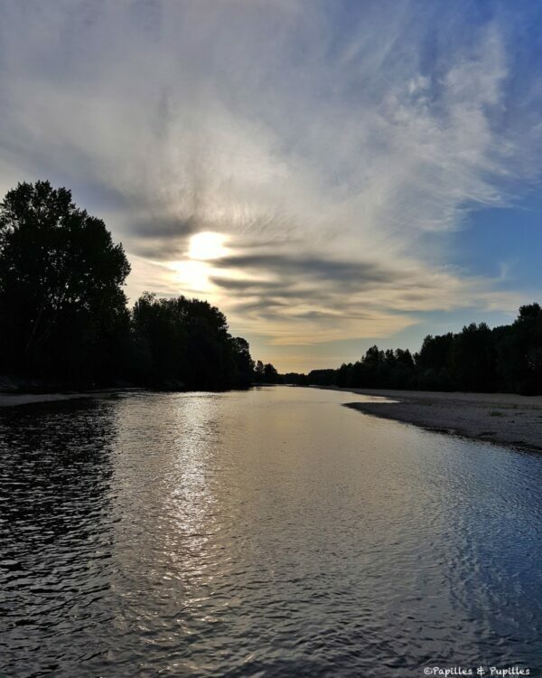 Lever de soleil sur la Loire