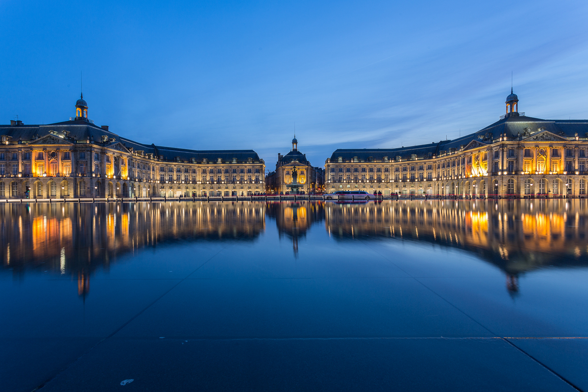 Miroir d'eau - place de la Bourse ©Steve Le Clech Photos