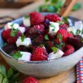 Salade de betterave framboise fromage