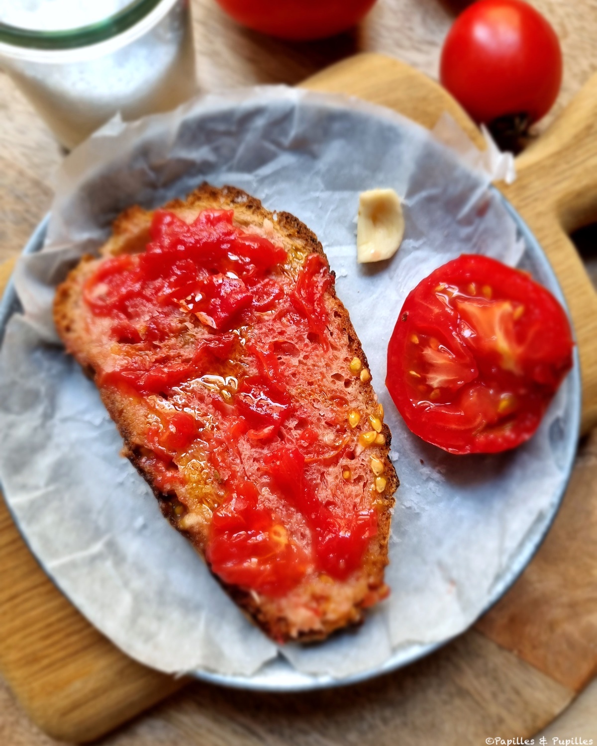 Pan con tomate 
