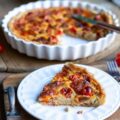 Quiche poulet ratatouille