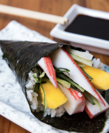 Temaki Sushi ©Gustavo Fumero licence CC BY 2.0