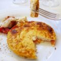 Clafoutis de tomates au fromage de chèvre