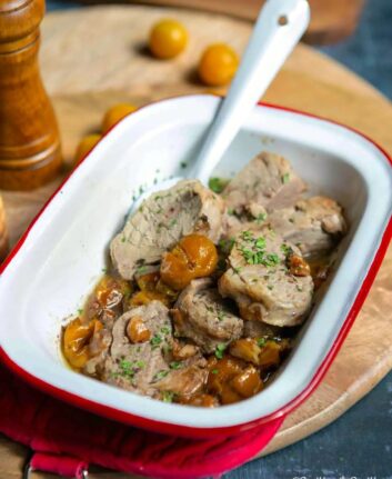 Filet mignon aux mirabelles