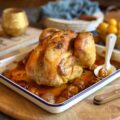 Poulet rôti aux mirabelles