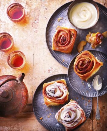 Roulés aux pommes et à la cannelle