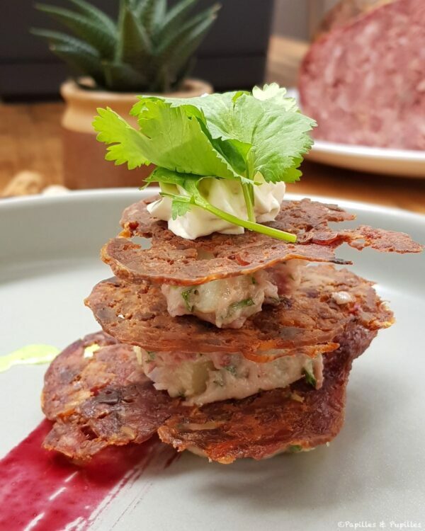 Andouille façon millefeuille