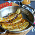 Bananes flambées au rhum et vanille