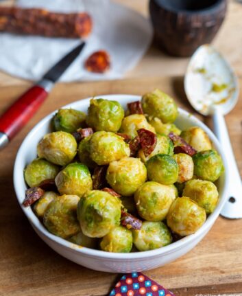 Choux de Bruxelles au Chorizo