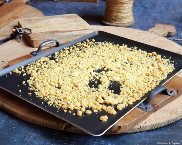 Miettes après cuisson