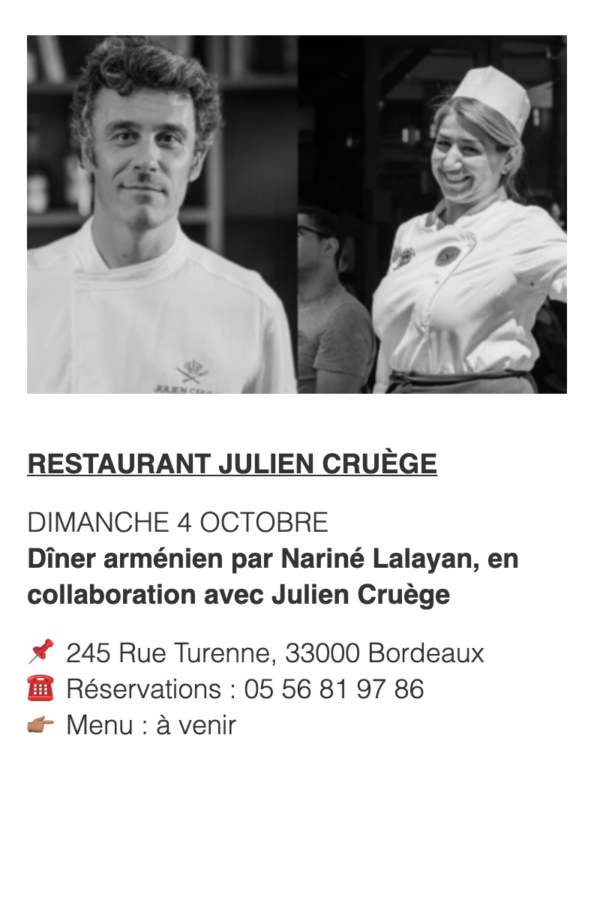 Restaurant Julien Cruège