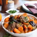 Sauté de veau à l'orange et aux pruneaux