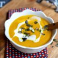 Velouté de potimarron au massalé