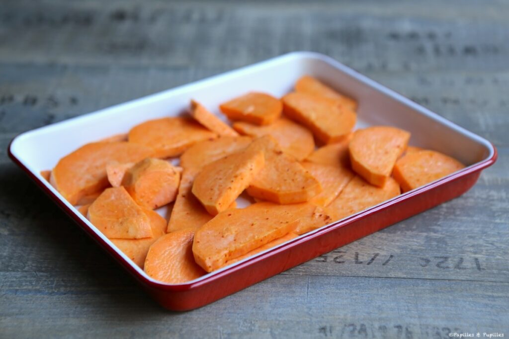 Patates douces avant cuisson