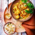 Dahl de lentilles corail au poulet et au curry