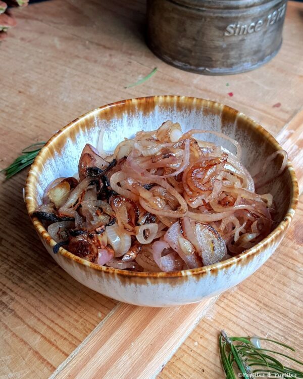 Echalotes colorées