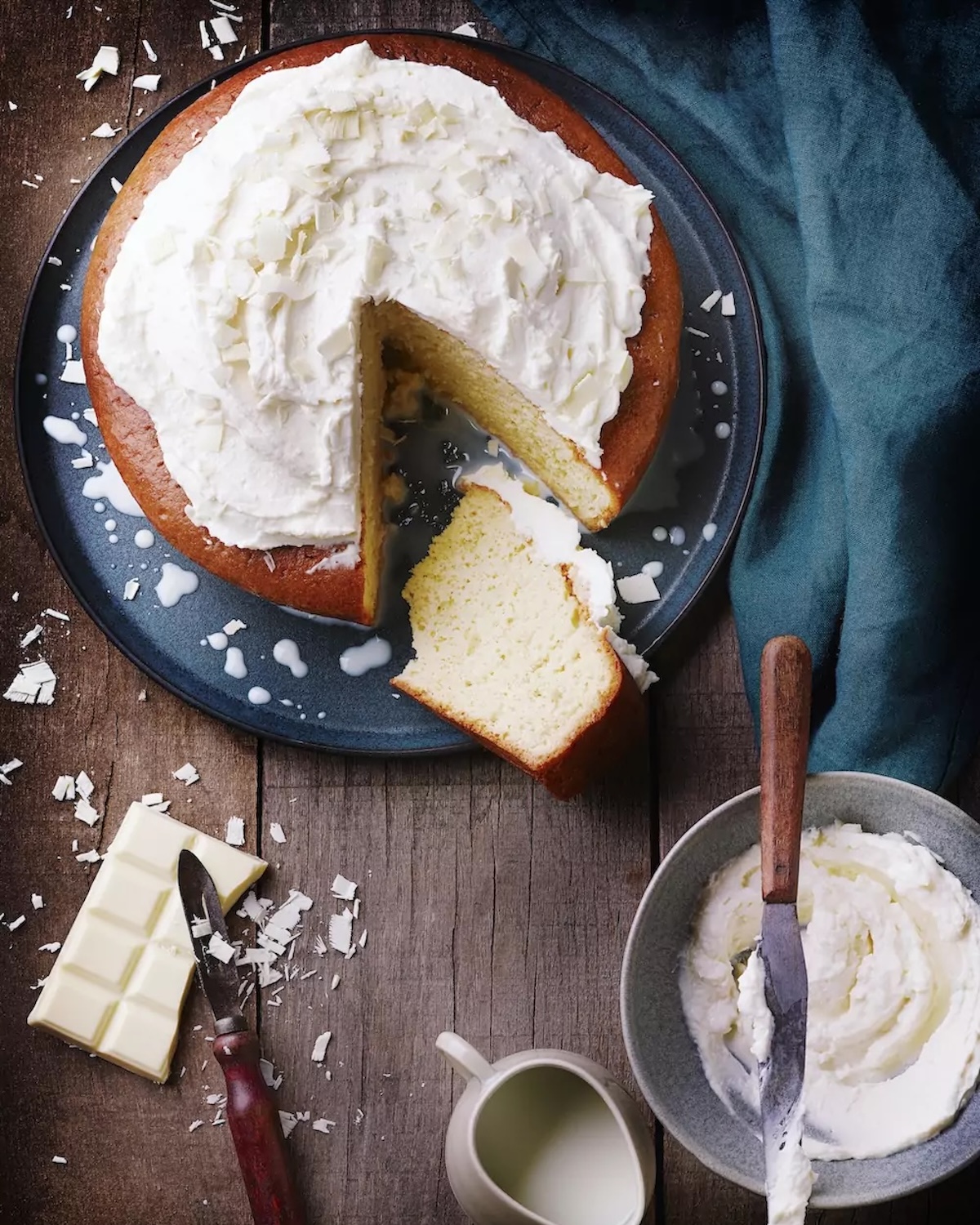 Gâteau mexicain aux trois laits (pastel de tres leches)