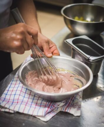 Mayonnaise au vin rouge ©Clovis Huet