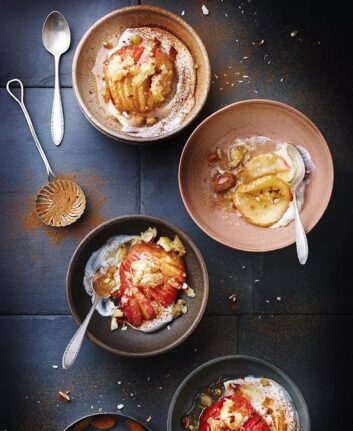 Pommes fruit à la Suédoise (Hasselback)