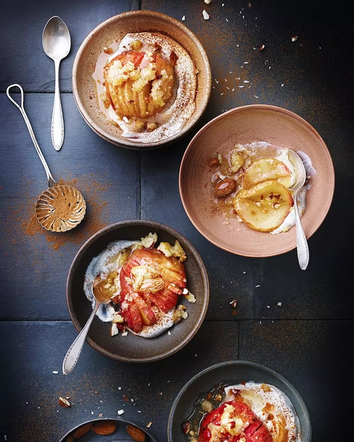 Pommes fruit à la Suédoise (Hasselback)