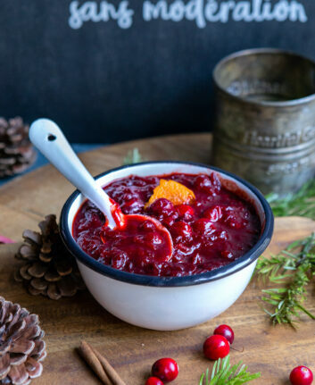 Sauce aux cranberries