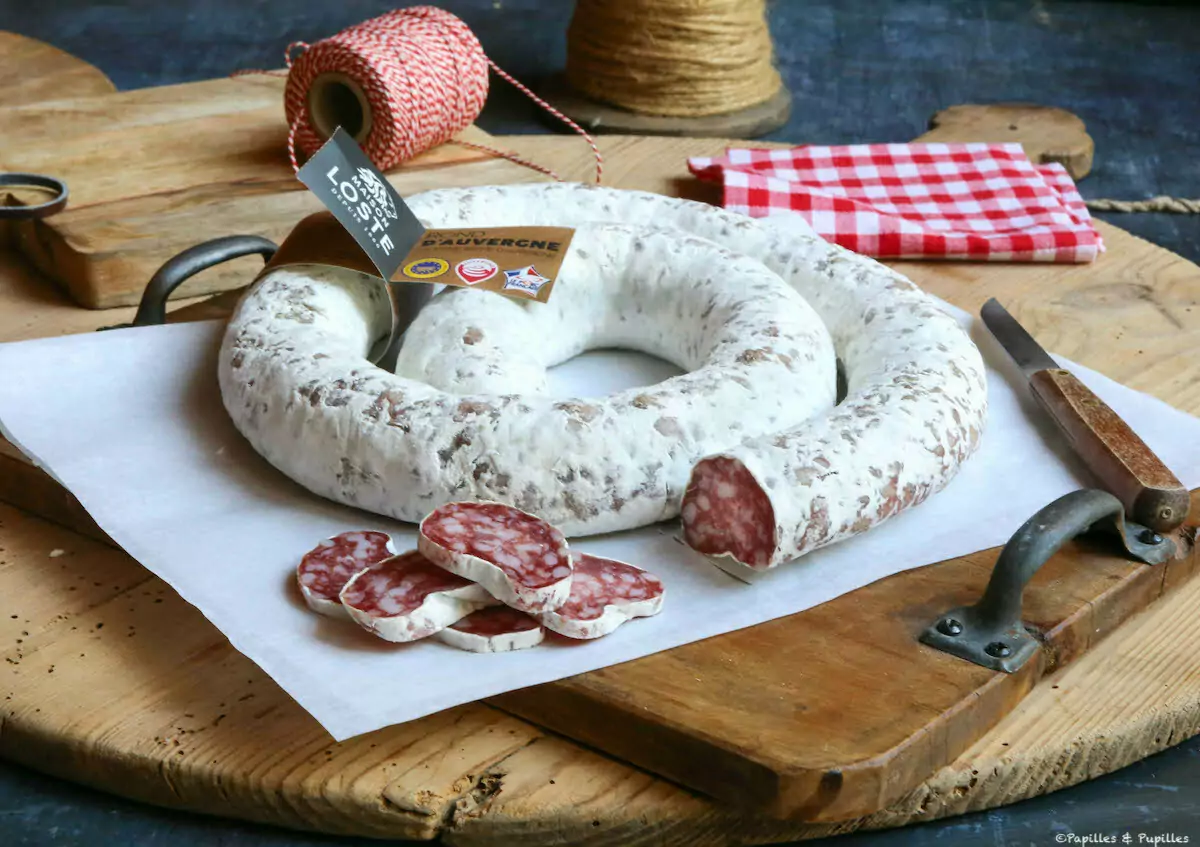 Saucisson rond d'Auvergne