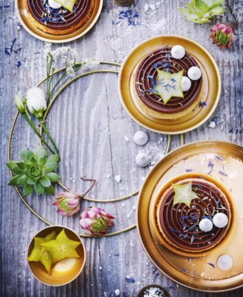 Tartelettes au chocolat et au citron vert
